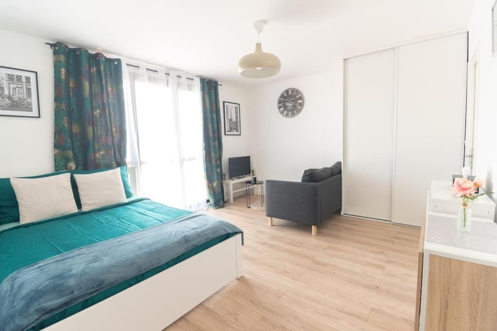 Le Citadin-T1-28M2-Pte Paris M7 Leilighet Le Kremlin-Bicêtre Eksteriør bilde